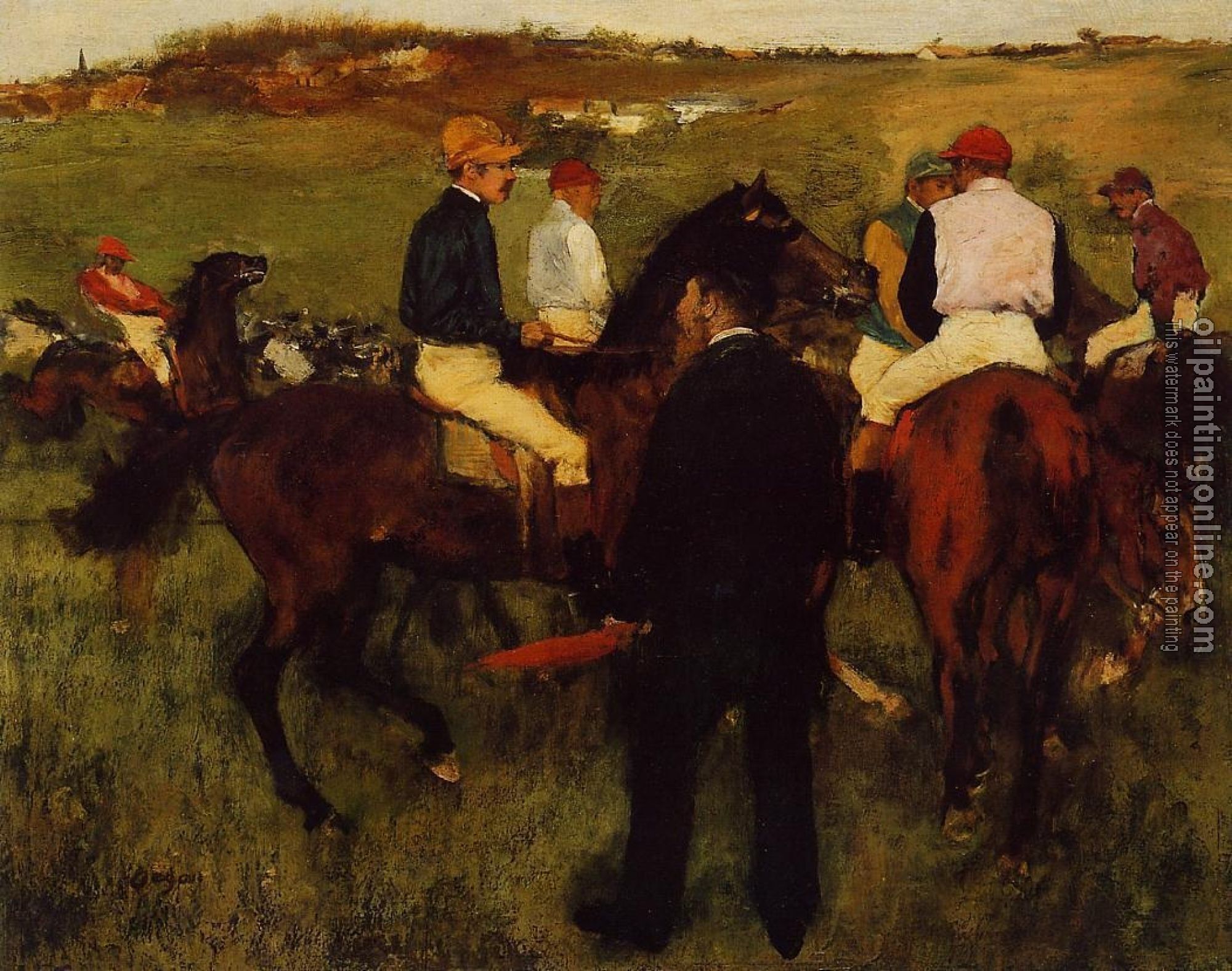 Degas, Edgar - Out of the Paddock